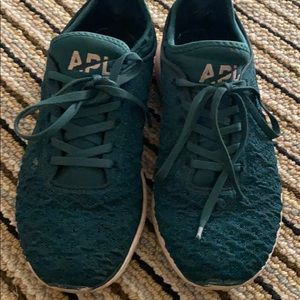 APL green sneaker. Comes With the box